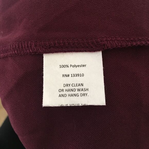 Show Me Your MuMu Jenn Maxi Dress Merlot Dark Red Chiffon Sleeveless Size Small - Picture 8 of 11